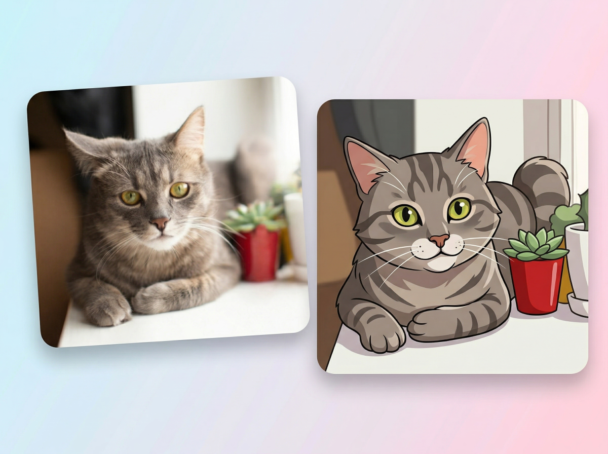 See your pets as animated characters