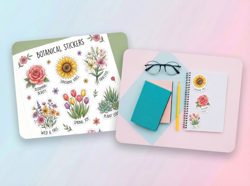 Product Sticker Layout Generator AI Sticker Generator: Create Custom Stickers Online Free