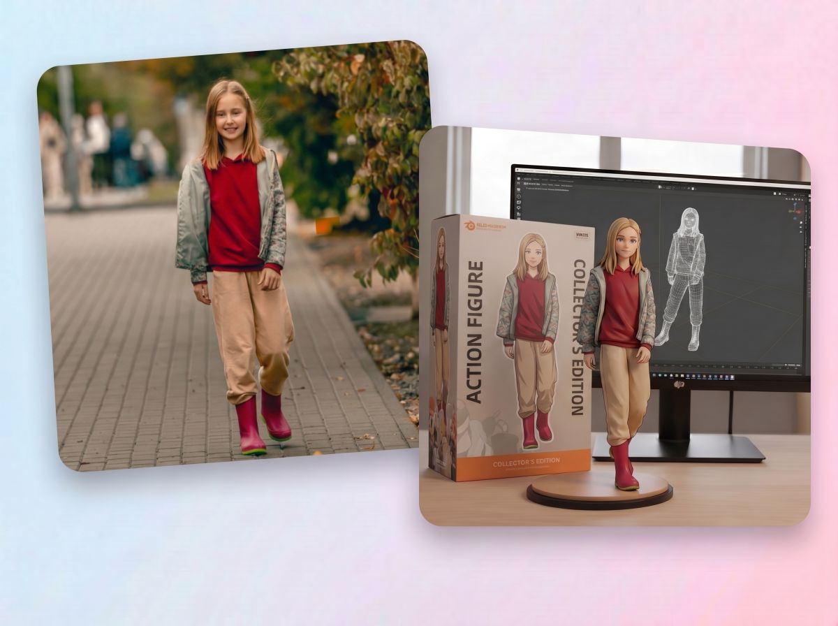 Turn Yourself Into a Collectible Toy Action Figure