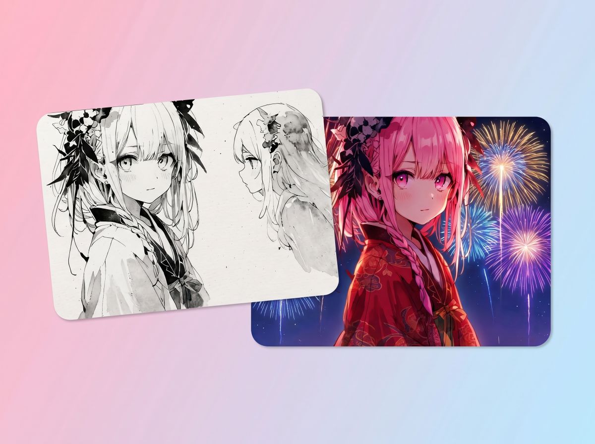 Illustrate Stories and Games with AI Anime Art