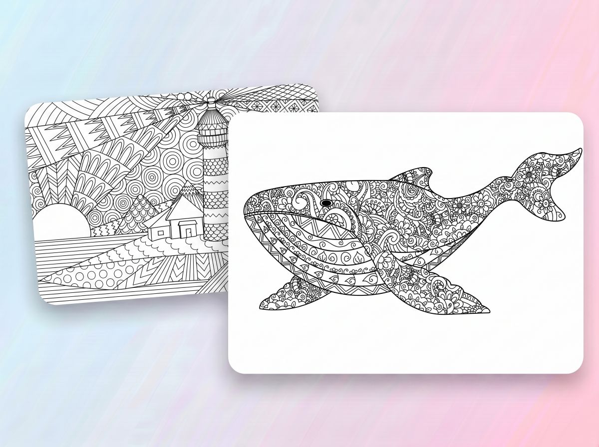 Generate Coloring Pages for Art Therapy and Relaxation