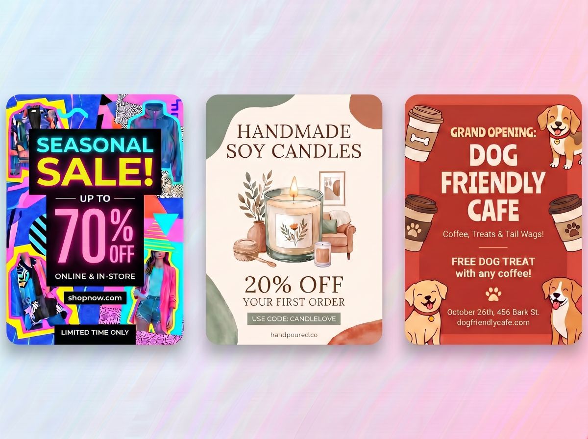Design Marketing Flyers for Your Small Business