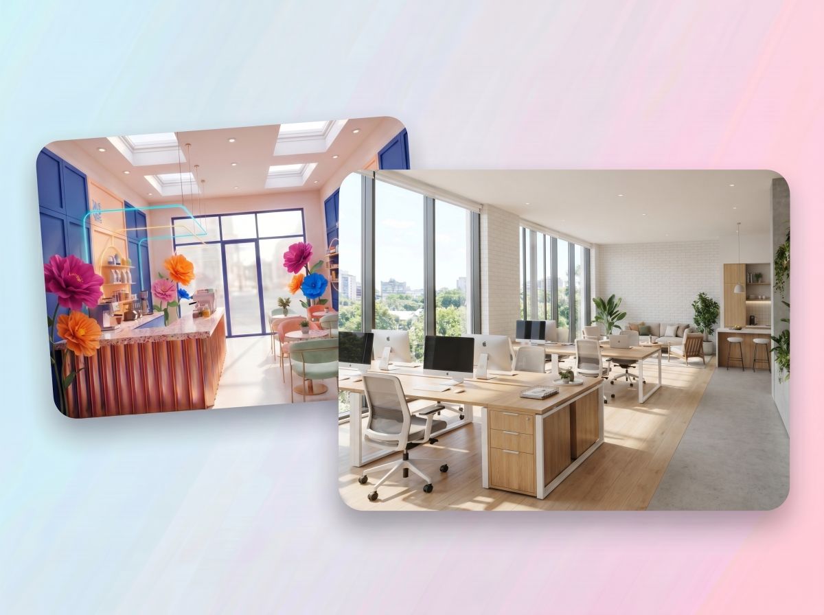 Style Office Spaces and Small Business Interiors