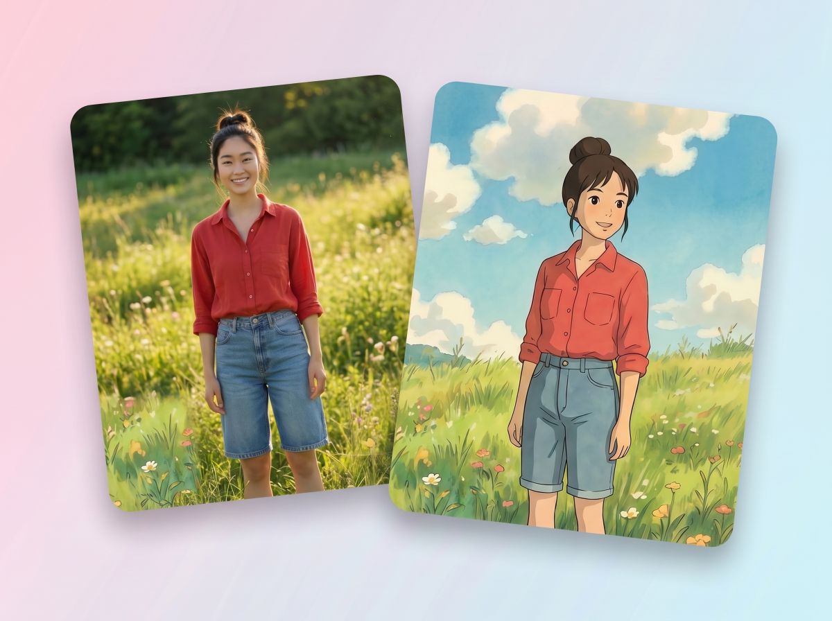 Verwandle dich in einen Ghibli-Filmcharakter