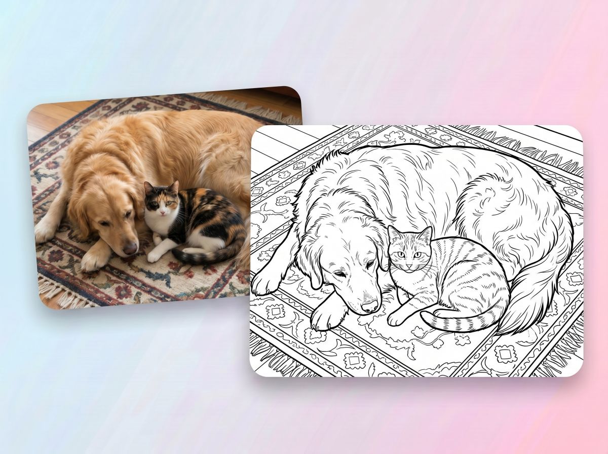 Create Coloring Pages for Kids and Adults