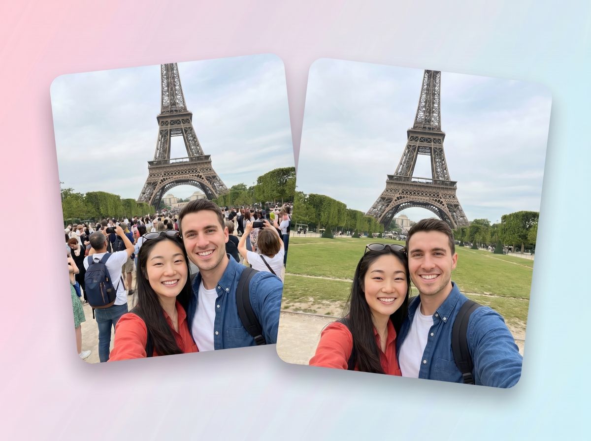 Clean Up Travel and Vacation Photos