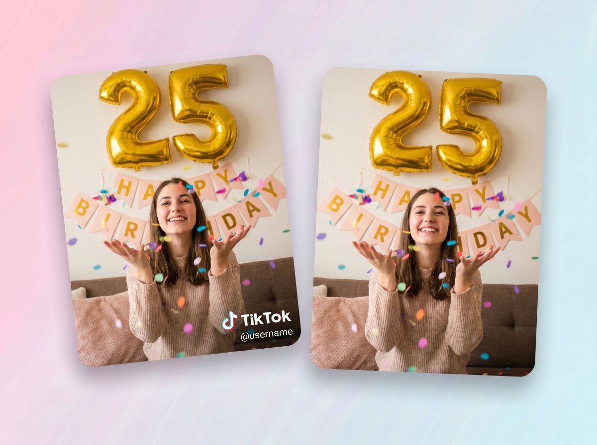 Teile Deine eigenen TikTok-Clips plattformübergreifend