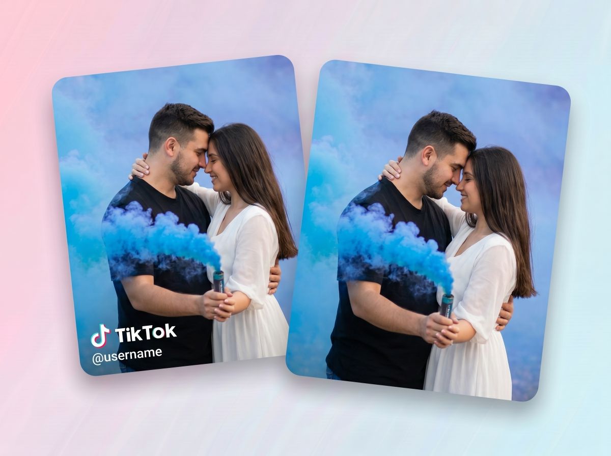 TikTok-Kompilationen ohne das Logo-Chaos erstellen