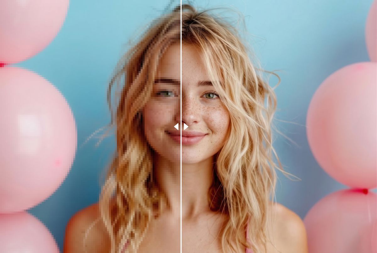 Instant AI image enhancement
