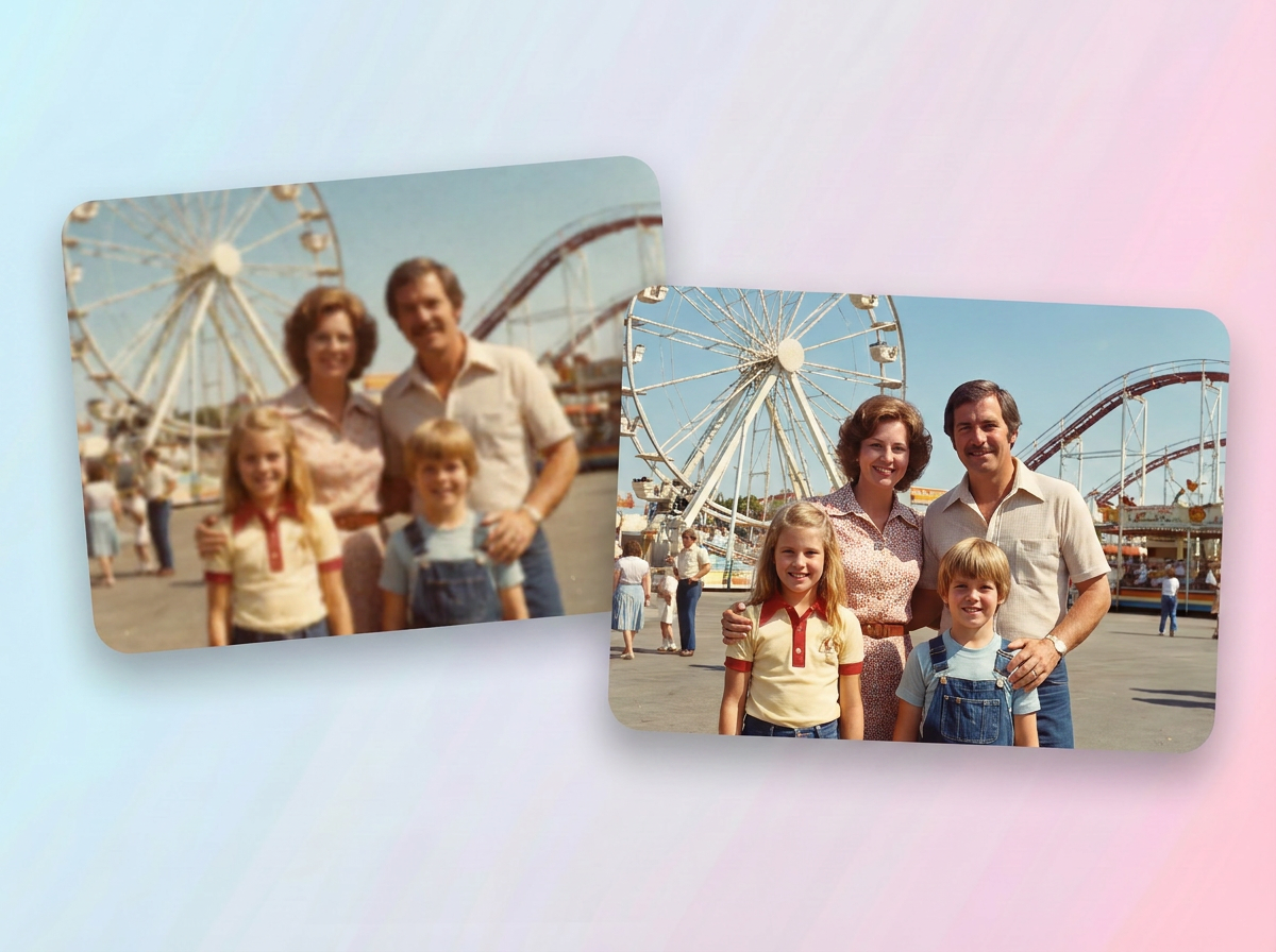 Fotos wieder scharf stellen