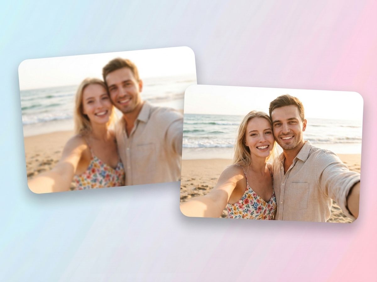 Rette deine besten Selfies und Porträtfotos