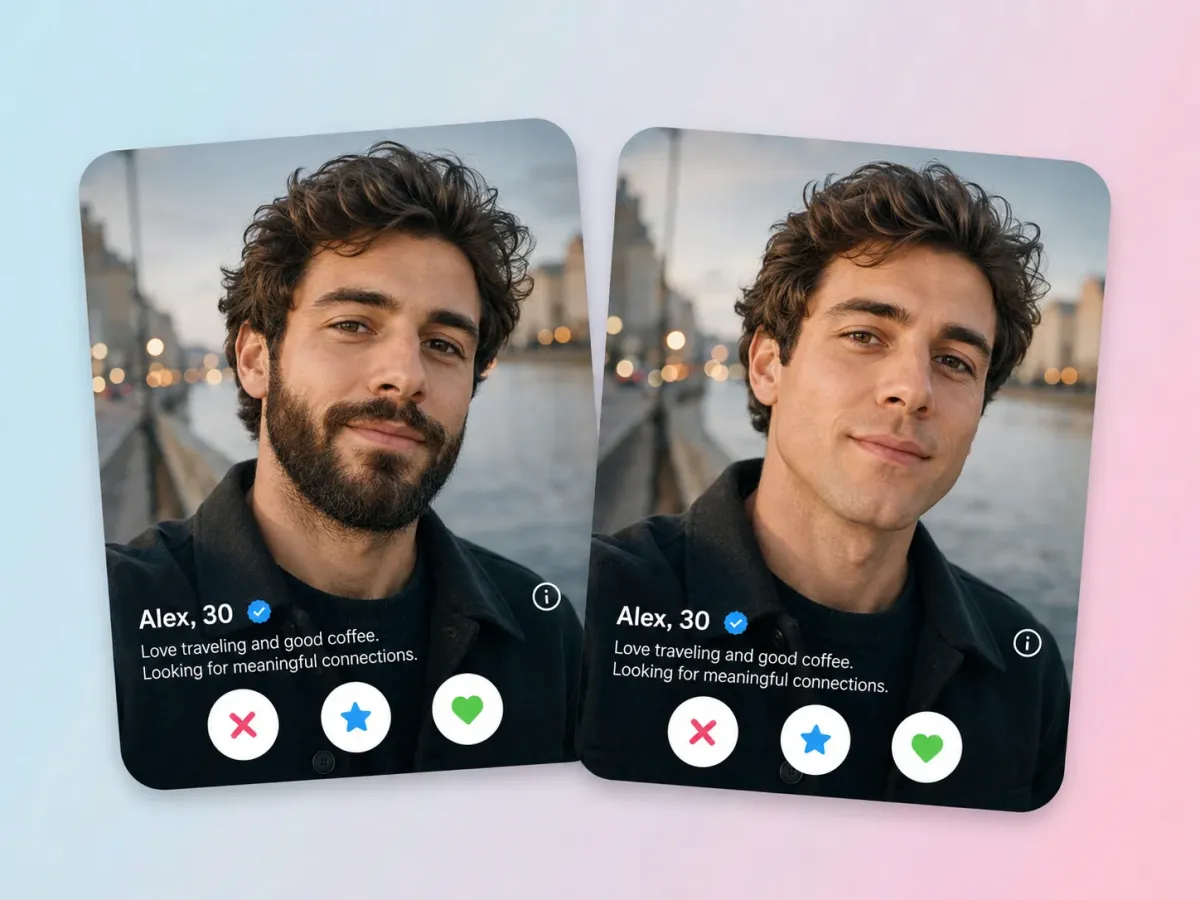 Update Professional Headshots and Dating Profile Photos