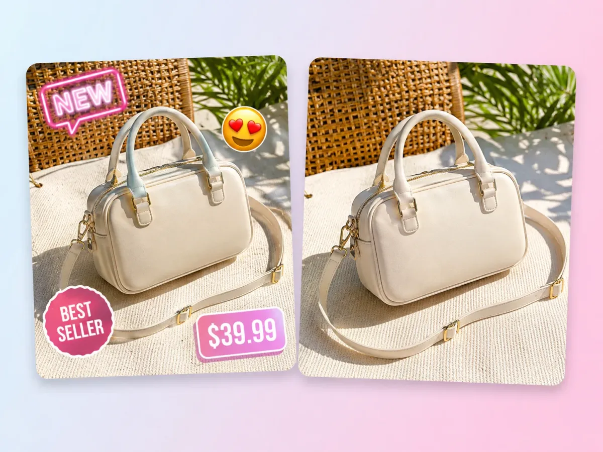 Remove Stickers from Product and E-Commerce Photos