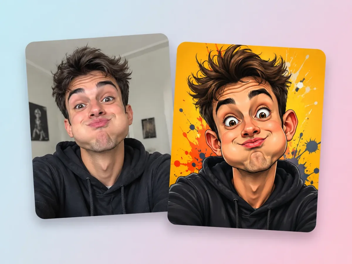 Create Funny Caricatures for Social Media and Memes