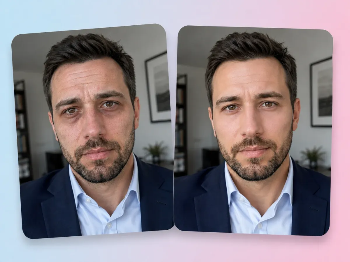 Retouch Portraits for LinkedIn and Corporate Headshots