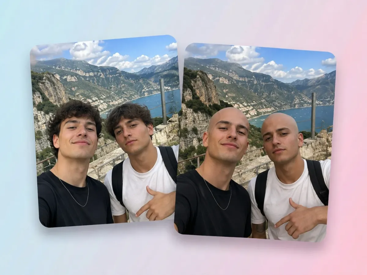 Prank Friends with a Realistic Bald Photo Filter