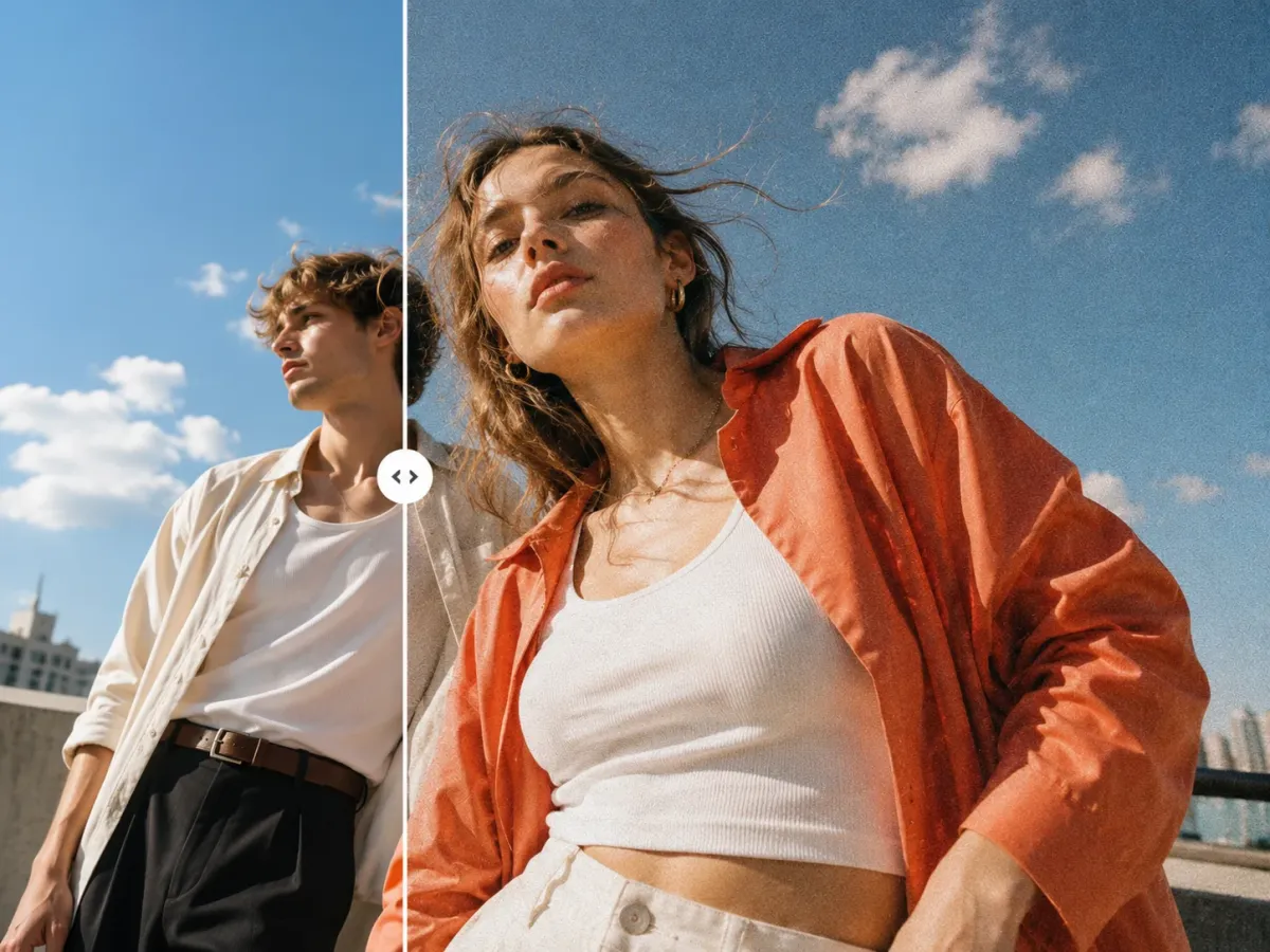 Add Film Grain to Portrait and Street Photography