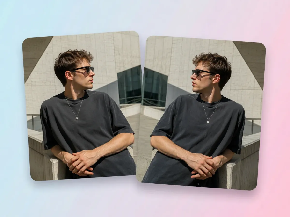 Créer des réflexions symétriques