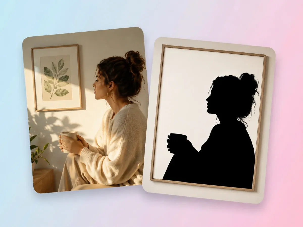 Create Silhouette Art for Posters and Wall Prints