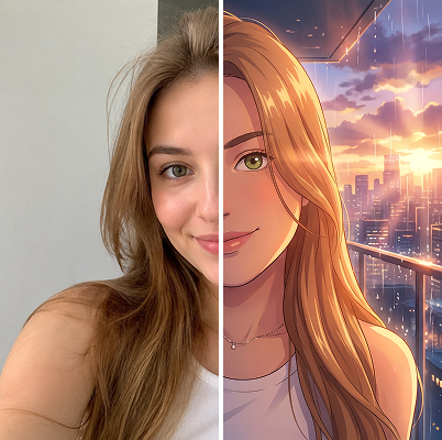 Foto zu Anime KI