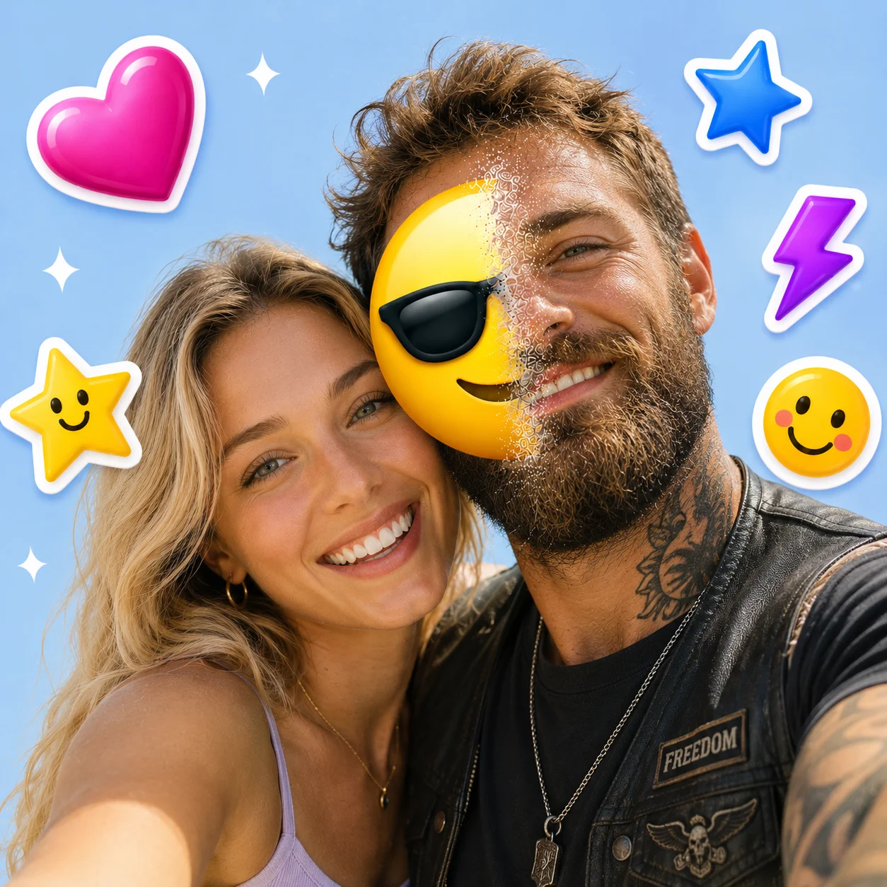 Emoji Entferner aus Foto